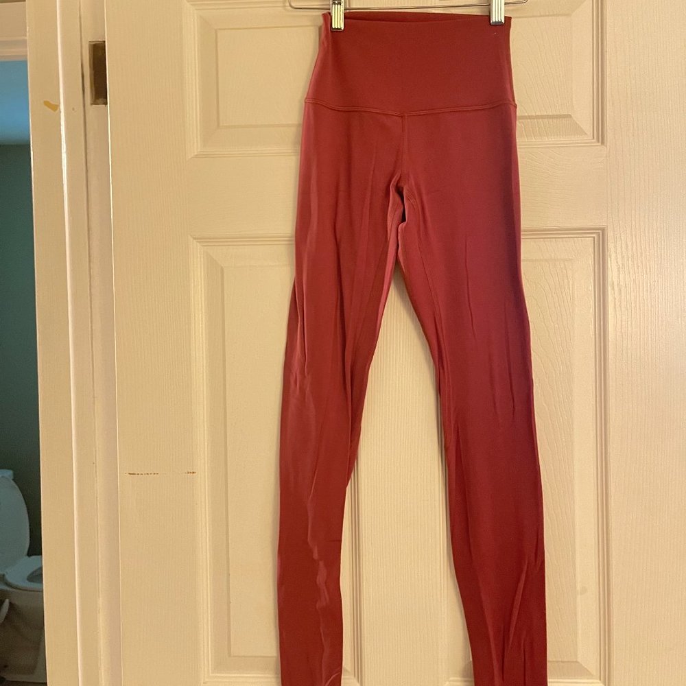 Lululemon Pink Align Leggings Size 2